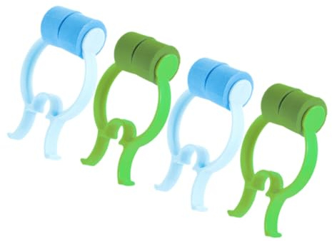 BESTYASH 4piezas Pinzas Para Tapones Nasales Clip Para Nariz Tapón Nasal Para Hemorragias Clips De Cuidado Accesorio Nasal