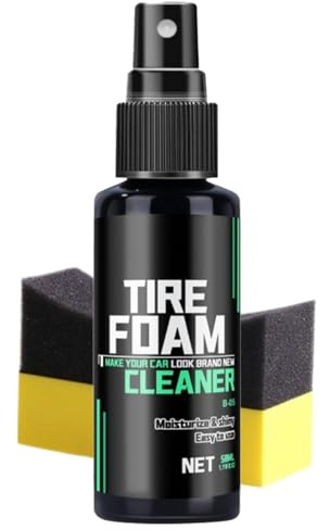 Spray Per Rivestimento Pneumatici - Detergente Spray Lavaggio Pneumatici - Attrezzi Idrorepellenti Per Pulizia Polacco Auto Manutenzione Gomma Lavaggio Veicoli Cura Quotidiana