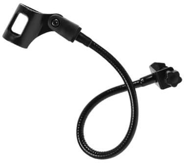 FRCOLOR Schwanenhalsmikrofon Mikrofonhalter Mikrofonständer Mit Richtungsverstellung Universeller Mikrofonklemme Flexible Schlauchmikrofonarmständer Aus Eisenmaterial Für Verschiedene