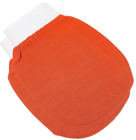 jojofuny Peelinghandschuhe aus Rayon für Körperpeeling Massage und Duschreinigung 2 Stück Packung für Arme und Beine Bad und Badewanne