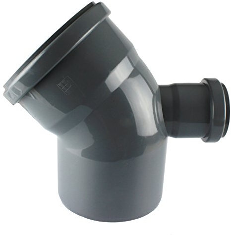 MKK – 19594 – HT 45° arco DN 110 semplice derivazione DN 50 tubo di scarico tubo di scarico 135°