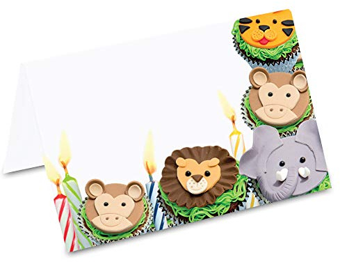 PRICARO Cartes de Place Jungle Safari, 50 pièces