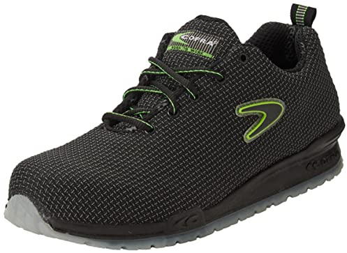 COFRA Scarpa Bassa Nera di Sicurezza per Scarpe Monti S3 SRC Diverse Taglie (44 EU), Nero, 44 EU, Nero, 44 EU