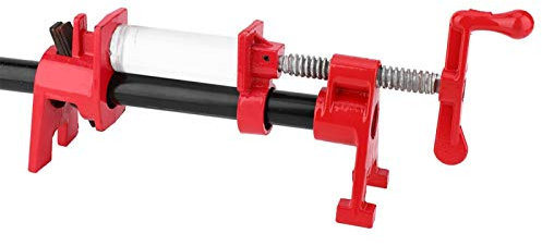 BORDSTRACT Abrazaderas de Tornillo para Tubo de 3/4 pulgadas, Abrazadera de Tubo para Carpintería, Juego de Tornillos de Liberación Rápida para Carpintería