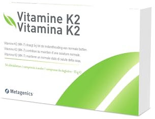 Metagenics Vitamina K2 - Contribuisce alla Normale Salute delle Ossa - 56 Compresse