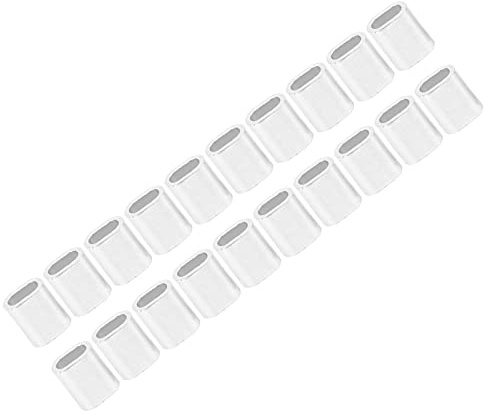 Manguito de Prensado de Cable de Acero, Férulas de Aluminio Bucle Ovalado Clip de 1 Orificio M4 para Aparejo para Cable