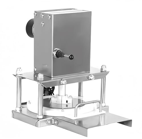 FURLOU Stainless Steel Commercial Pizza Dough Machine Tortilla Making Machine, Electric Tortilla Press, Home Pizza Dough Maker, Pizza Dough Press Machine, for Pizza, Tortillas