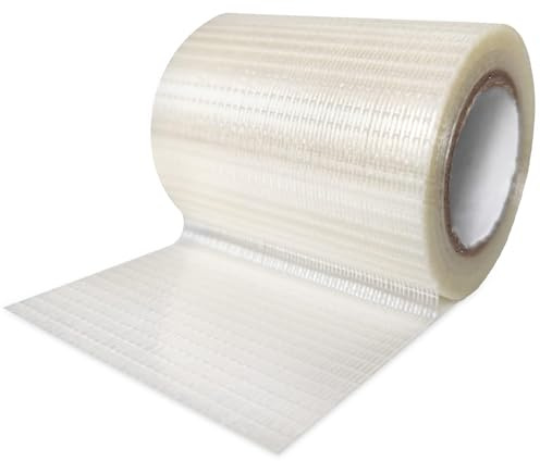 BNGXR RV Markise Reparaturband, Transparentes Segel Band Heavy Duty Wasserdicht für Markise Plane Boot Abdeckung Reparatur, 8 cm x 12 m