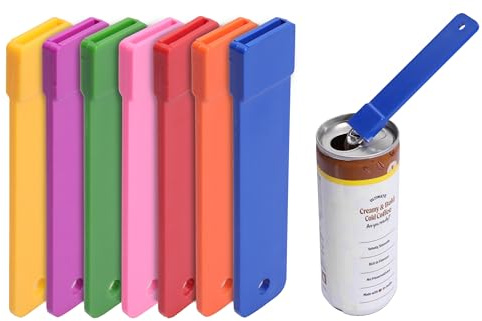 GHAMCHU Pop Can Opener – 7 Pack Beer Can Opener, Soda Can Tab Opener, Rainbow Color Party Essential Tool Great Tool For Bartenders And Personal Use
