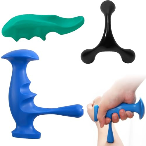 3 Stück Triggerpunkt Drücker, Triggerpunkte,Massage Zubehör,Massage Tool | Für Schmerzen,Faszien,Für Nacken,Rücken,Arme Und Beine