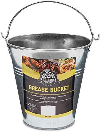 PIT BOSS Seau à Graisse pour Barbecue