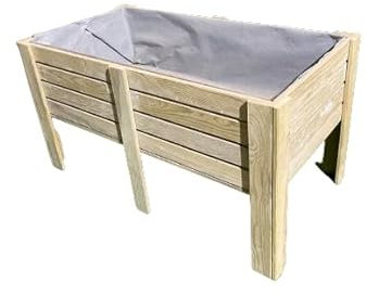 Vidahuerto Mesa de Cultivo Especial hortalizas 150x80x80 cm y 40 cm de Profundidad