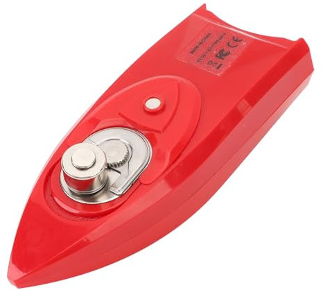 Ouvre-bouteille électrique, Ouvre-boîte Automatique, Ouvre-bocal Puissant, Gadget de Cuisine Portable et Compact pour les Mains Faibles et les Personnes âgées (rouge noir)