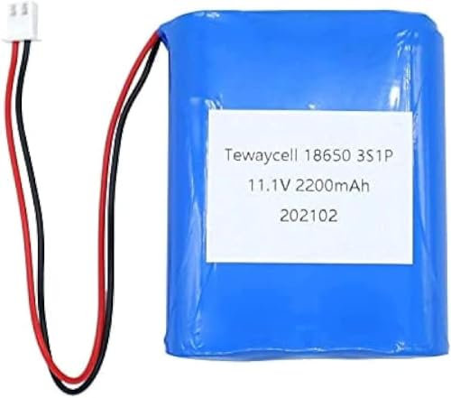 ZWDCVFGK Batería Recargable de ión de Litio 11.1V 2200mAh 3S1P 18650, con protección de PCB