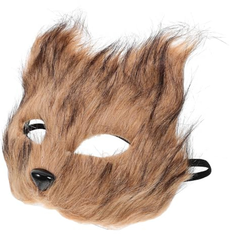 COLLBATH Demi-masque Moelleux Pour Garçons Et Filles Masque En Masques Danimaux Pour Garçons Et Filles Accessoires De Costumes Dhalloween