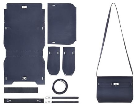 DIY Ledertaschen-Set für Damen und Herren, Designer-Taschen für Erwachsene und Mädchen, Taschenherstellungs-Set für personalisierte Geschenke, inspiriertes Nähtaschen-Set (DIY)