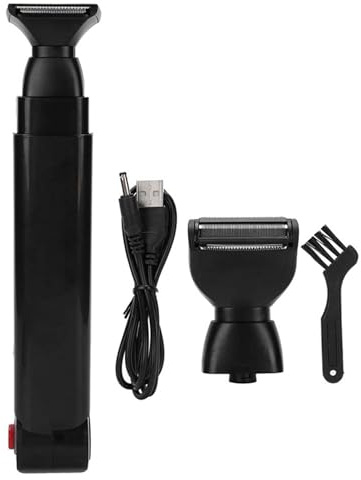 Electric Back Hair Shaver - Electric Shaver for Back Hair Body Removal | USB Rechargeable Portable Full Body Hair Removal | 11.4 * 1.6 * 1.6inches | Back Shaver Leg Trimmer Tool for Men Women Adults