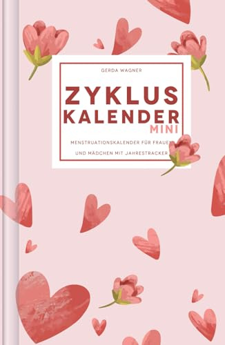 Zykluskalender MINI: Menstruationskalender in A6 | Periodenkalender klein | für Frauen und Mädchen