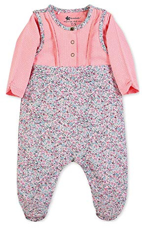 Sterntaler Baby - Mädchen Strampler-set Jersey Mabel Pajama Set, Rosa, 62