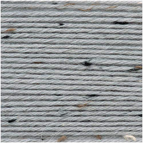 Rico Design 150g 'Superba Tweed' - Farbe: Mauve - 6-fädiges Sockenwolle in Tweed-Optik