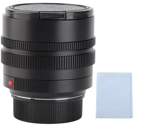 Obiettivo a focale fissa Full Frame, 50 mm F1.1 Obiettivo a focale fissa con apertura ampia Full Frame Messa a fuoco manuale automatica Obiettivo da ritratto standard per