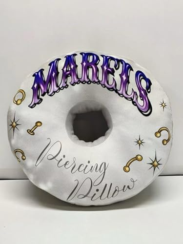 Marels Tattooing & Piercing - Piercing Pillow - Donut Kissen - Piercing Kissen - Kissen mit Loch