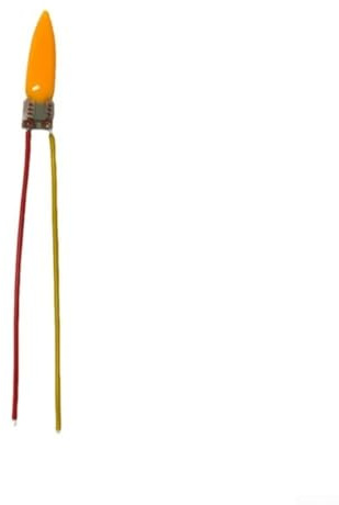 Flamme LED Leiterplatte 8.0mm x 33.5mm Flackernde Kerzenlichtsimulation Springen Lichteffekt für DIY Handwerk und Lampenprojekte