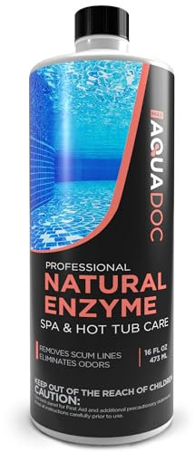 Enzima spa per vasche idromassaggio, trattamento dell'acqua enzimatica spa per chiarire l'acqua della vasca idromassaggio. Detergente enzimatico naturale per vasca idromassaggio, detergente enzimatico