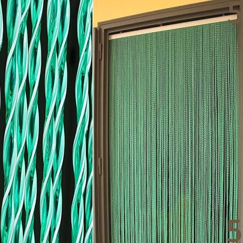 BricoShopping® Tenda moschiera Mod.C a fili in pvc regolabile Zanzariera per porta finestra esterna ingresso balcone camper filo ANTIMOSCHE MADE IN ITALY (5, 100x220)