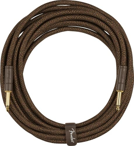 Fender Paramount 18.6' Acoustic Instrument Cable - Brown