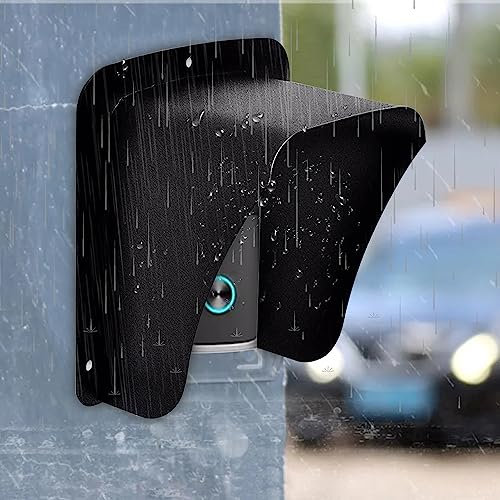 Copertura Antipioggia per Campanello HAMON Plastica 19.5cmx13.5cm Copertura Antipioggia Citofono Copertura Antipioggia Universale per RFID Copertura Impermeabile per Campanello per Porte WiFi (2)