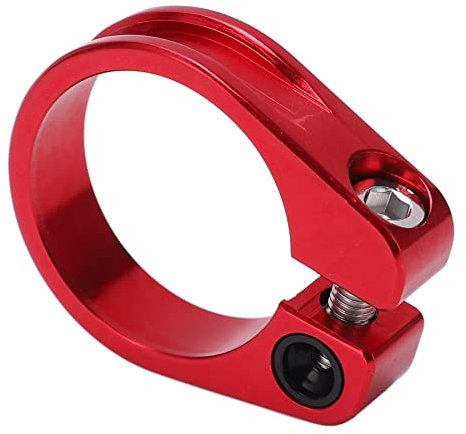 Fahrrad Sattelklemme 31.8mm - Aluminium Legierung, CNC gefertigte ergonomische Klemme für Mountain- und Rennräder