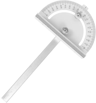 jojofuny Messgerät für Holzschneiden Kreissäge Winkelsucher Universal-winkelmesser Stahlwinkelsucher Lineal 1pc