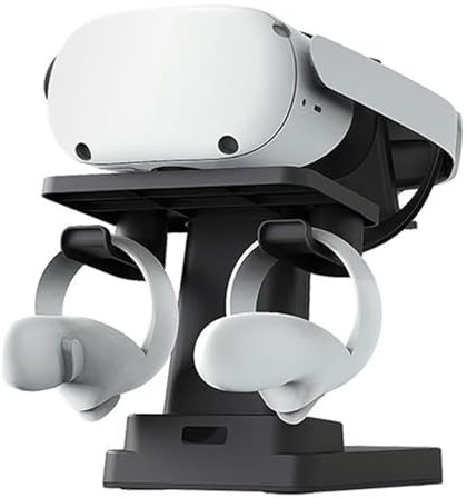 Accesorios de soporte de realidad virtual, soporte de auriculares para Apple Vision Pro, soporte de realidad virtual compatible con Oculus Quest 2/Pico 4/Vision Pro/Oculus Quest 2/HTC Vive/Valve Index