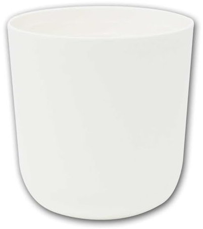 world-trading-net - Lampen-Baldachin in Zylinderform, Durchmesser 65mm, Höhe 67mm, weiß, Durchmesser für Zuleitung 7,5mm