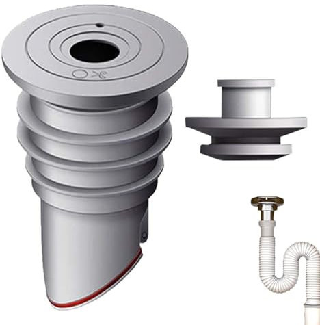Washing Machine Drain Hose Seal, Washing Machine Hose Seal, Sealing Lid Drain Plug for Sewage Pipe, Versatile, Odour-Inhibiting Floor Drain Backflow Preventer for Sink