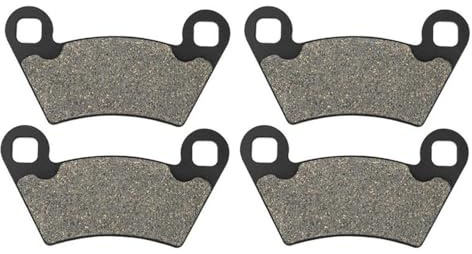 SCUUBE pour Polaris 900 Ranger RZR XP 900 2011-2015 1000 Ranger Diesel 2015 Brutus 2013-2014 Accessoires De Moto Plaquettes De Frein Avant Et Arrière Pièce De Freinage Faible Bruit(Arrière)