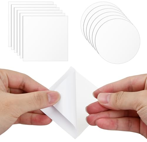 Daelesr 12 Stück Reparatur Patch Tape TPU, Selbstklebende Reparatu, Wasserdicht Transparent Reparatur Flicken für Zelt, Schlauchboot, Schwimmring, Luftbett, Daunenjacken