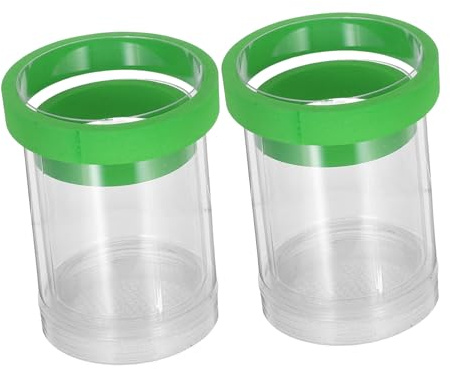 Toyvian 2sets Floating Fish Breeding Isolation Box for Aquarium Fish Tank Breeding Box Incubator for Guppy Fry Hatchery