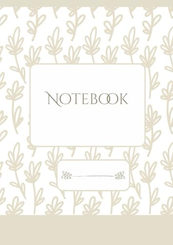 Quaderno a righe/notebook A4 per appunti/compiti