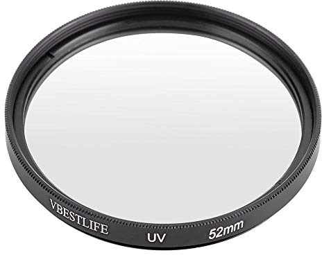Makro Einzelne DSLR Kamera UV Sonnenfilter,Universal Premium Ultra Slim UV Filter, Linsenschutzfilter, Wasserdichter Kratzer Staub Fingerab Druck resisatance(52mm / 2.05in)
