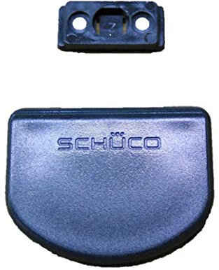 Schüco Ziehgriff Balkontür Anthrazit