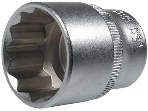 DOUILLE 12 PANS CARRE 3/4 POUR POIDS LOURDS - DOUILLE DE 52 mm 3/4