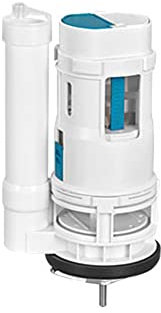 Vanne de chasse d'eau double de 18,5 cm, kit de rechange pour réservoir de 19 à 24 cm de hauteur, pour salle de bain, bureau à domicile