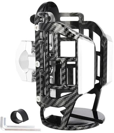 Yuegtik Accesorios Universales para Portavasos Moto para Y&AMAHA Lateral Portabidones