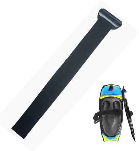 1 Pcs Kneeboard For Boating Replacement Padded Knee Boards Strap Boating Shock Water Strap For Sport Kneeboard Rope With Handle Kneeboard Strap Kneeboard For Watersports Knee Boarding Knee Surfing