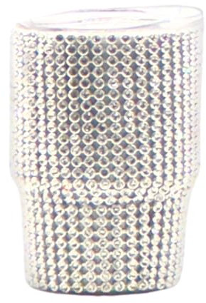 Tumbler, bicchierino glitterato, bicchierino per liquore con brillantini, elegante bicchiere con brillantini, bicchiere in metallo, accessorio per bar, per feste, campi