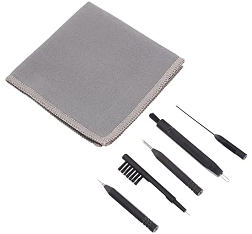 Beaupretty 6pezzi Kit Per Apparecchi Acustici Set Per Cerume Vent Cleaner e Accessori Per Materiale Resistente Facile Usare Per Mantenere Puliti Gli Ausili Uditivi