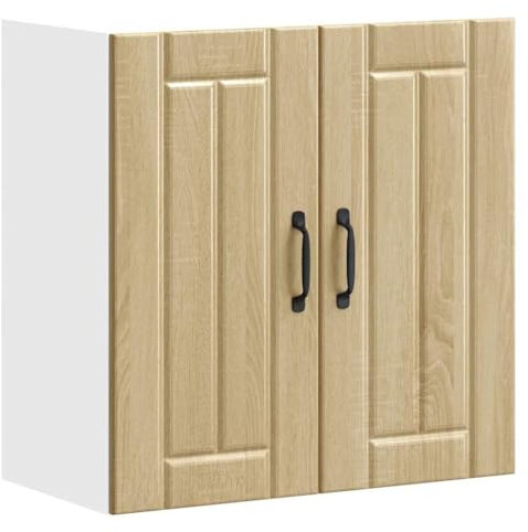 vidaXL Wall-Mounted Kitchen Cabinet - Sonoma Oak, Engineered Wood, Storage Solution, 60x31x60 cm - Modern Design