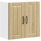 vidaXL Wall-Mounted Kitchen Cabinet - Sonoma Oak, Engineered Wood, Storage Solution, 60x31x60 cm - Modern Design